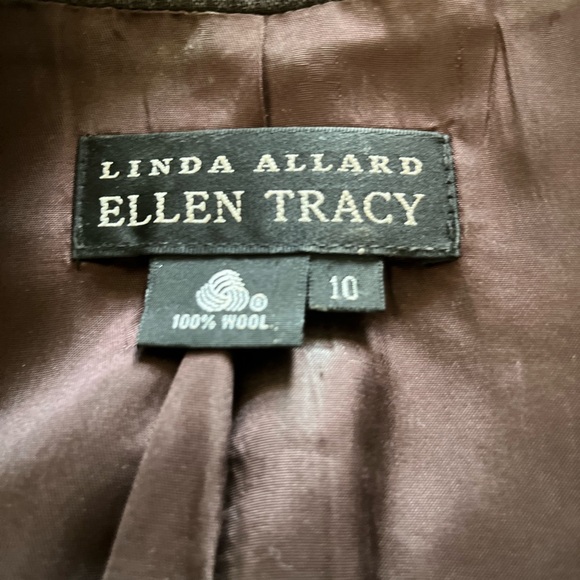 Ellen Tracy Dark Grey Pinstripe Suit - Picture 7 of 7